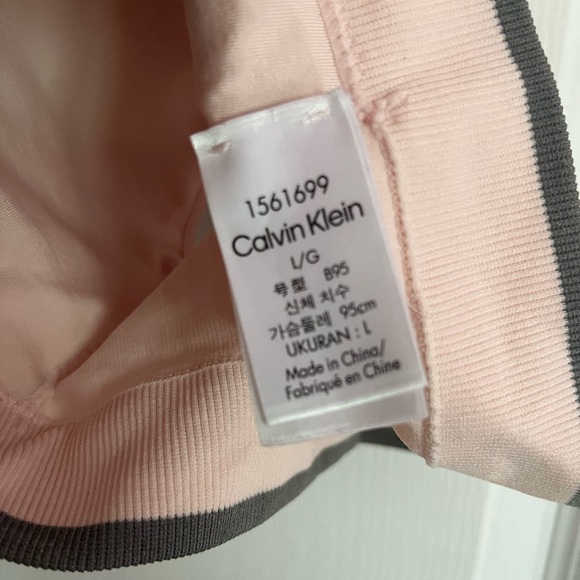 2 Calvin Klein Sports Bras, Size Large - Picture 4 of 6